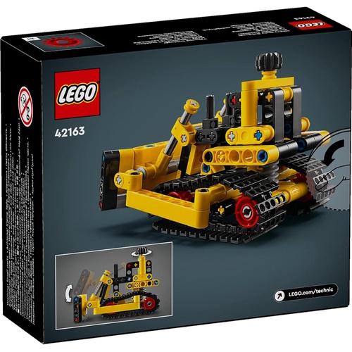  LEGO 테크닉 헤비듀티 불도저 장난감 블록 42163