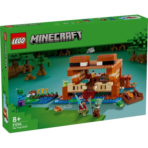  LEGO 마인크래프트 개구리하우스 블록 장난감 21256