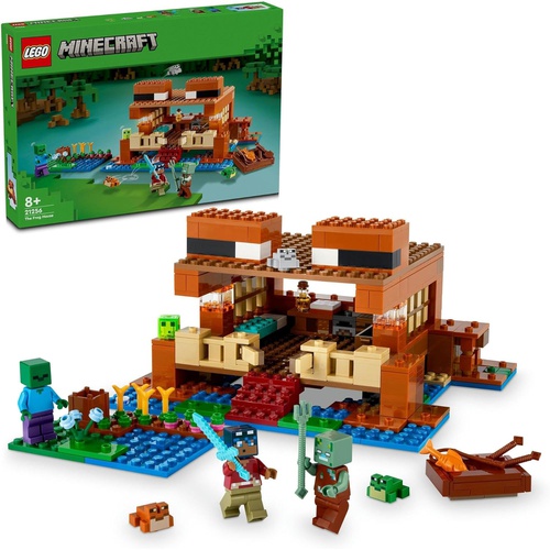  LEGO 마인크래프트 개구리하우스 블록 장난감 21256
