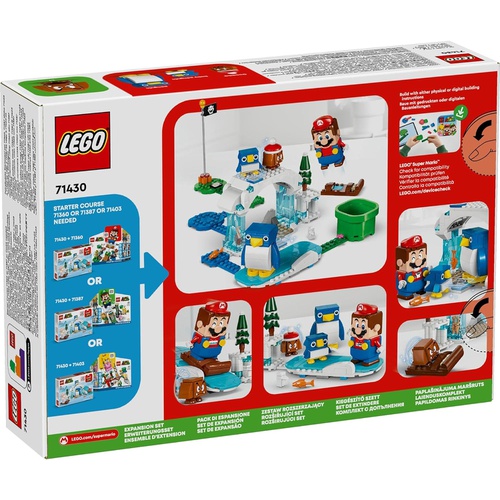 LEGO 슈퍼 마리오 펭귄 부자의 스노우 어드벤처 블록 71430