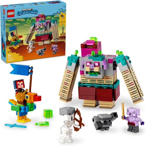  LEGO 마인크래프트 디바우어와의 대결 장난감 블록 21257