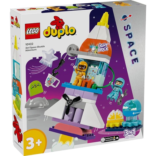  LEGO 듀프로마을 3in1 우주 왕복선 블럭 장난감 10422