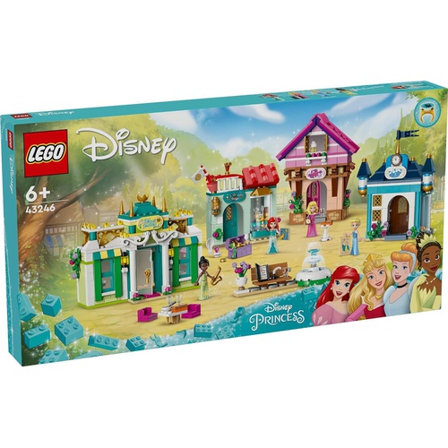  LEGO 디즈니 프린세스 마을의 모험 장난감 블록 43246