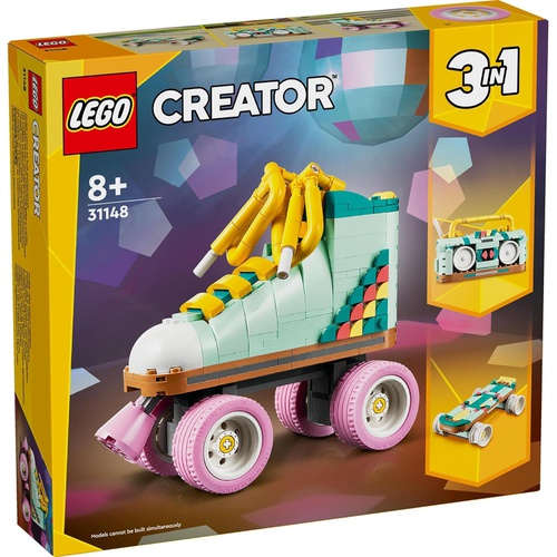  LEGO 크리에이터 복고풍 롤러스케이트 장난감 블록 31148
