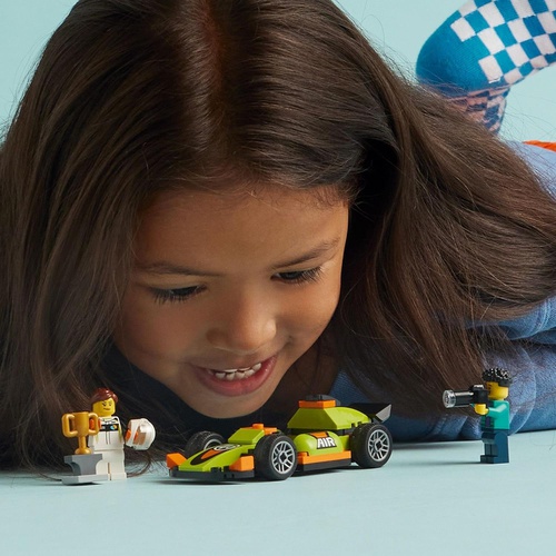  LEGO 시티 초록 레이스카 장난감 완구 자동차 미니카 60399