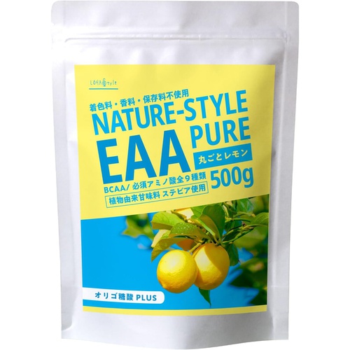  LOHAStyle EAA 통레몬맛 500g 설탕 착색료 향료 보존료 미사용