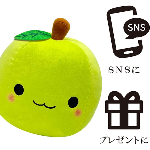  LamPlanning 봉제인형 사과 푹신푹신 부드러운 쿠션 장난감