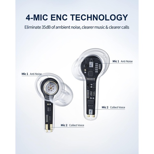  MIFA X180 무선 이어폰 Bluetooth 5.0 복합 진동판 드라이버 ENC소음 캔슬링