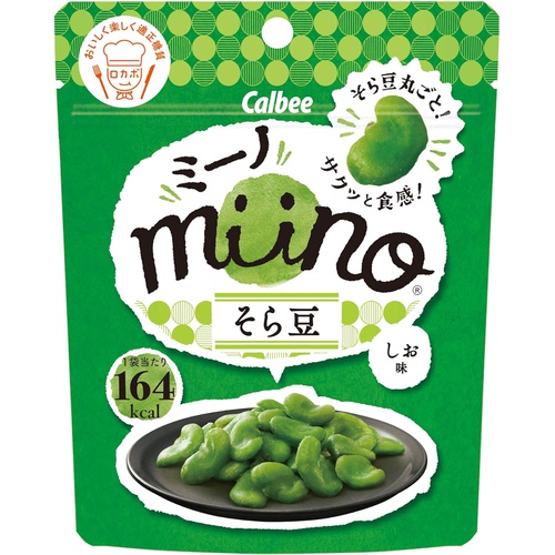  Miino 가루비 소라마메 소금맛 28g×12봉 일본 과자 추천 