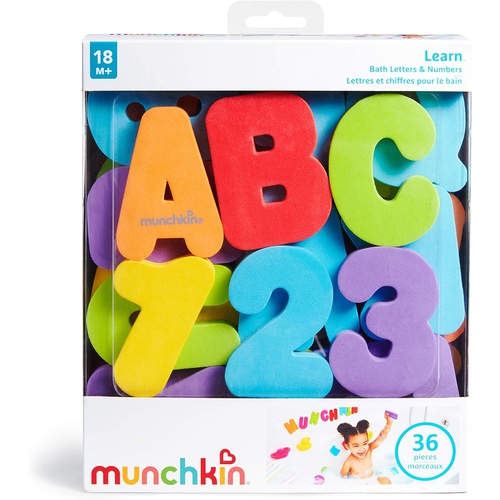  Munchkin 러닝 토이 영어공부 NZMU11020 물놀이 장난감 숫자 영어 놀이