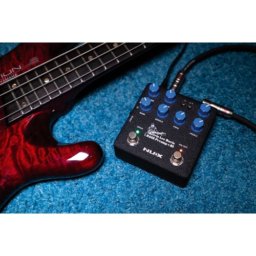  NUX MLD Bass Preamp DINBP -5 베이스용 프리앰프 DI 