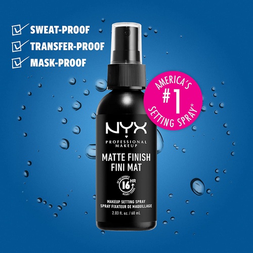  NYX Professional Makeup 메이크업 세팅 스프레이 60ml 01 컬러 매트