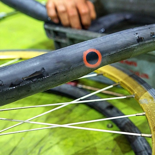  POPETPOP 자전거 타이어 패치 펑크 수리용 키트 48장 직경 30mm