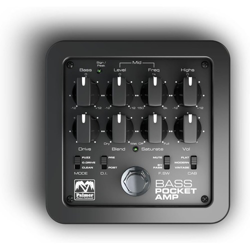  Palmer Pocket Amp Bass Portable Bass Preamp 포켓 베이스 프리앰프 