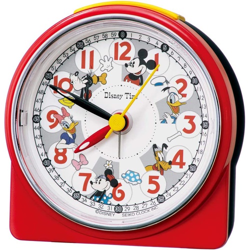  Seiko Clock HOME 미키마우스 탁상시계 FD480R