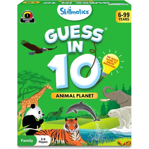  Skillmatics Card Game Guess in 10 Animal Planet 스킬매틱스 카드 게임 10 동물 행성에서 추측
