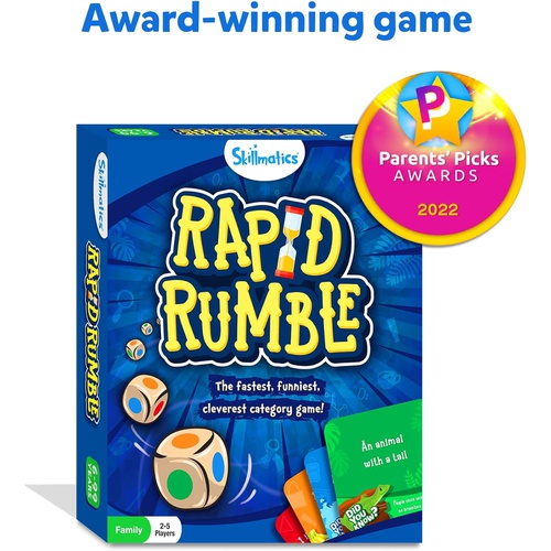  Skillmatics Board Game Rapid Rumble 보드 게임 래피드 럼블