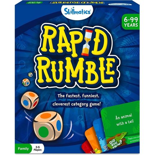  Skillmatics Board Game Rapid Rumble 보드 게임 래피드 럼블