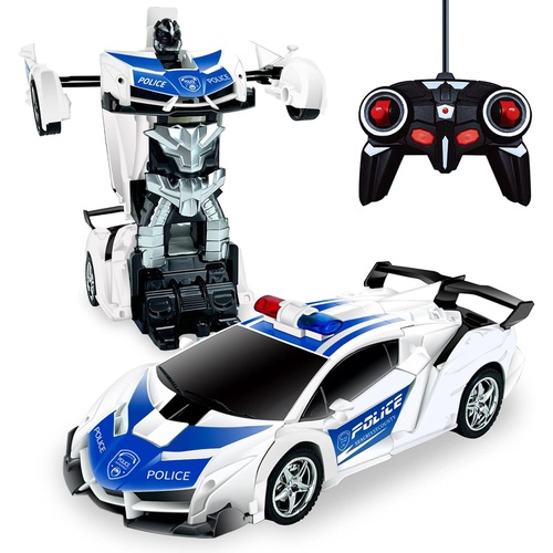  Tcvents 라지콘카 변형 로봇 자동차 장난감 스턴트카 RC카 다기능 로봇변신 어린이용