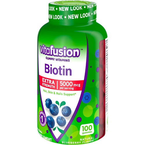  Vitafusion Extra Strength Biotin 5000mcg 100Count