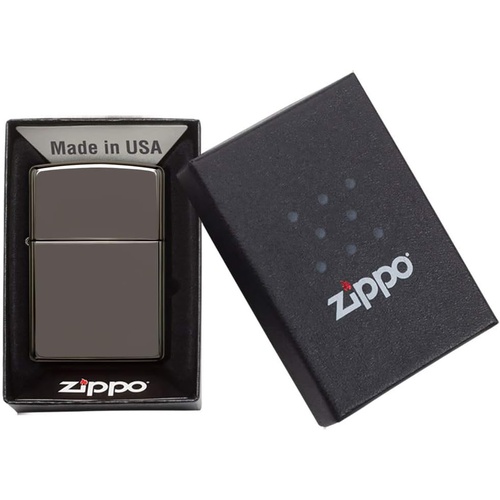  ZIPPO 오일 라이터 블랙 아이스 150