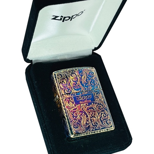  ZIPPO 당초 고급 BOX 포함 162GI luxury1 오일 라이터