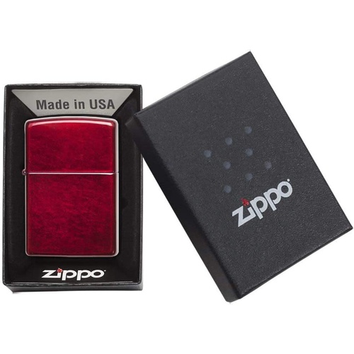  ZIPPO 21063 Candy Apple Red FULL SIZE ZIPPO LIGHTER 지포 라이터 