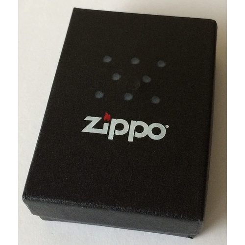  ZIPPO Windproof Black Matte Lighter With Black Jack Daniels