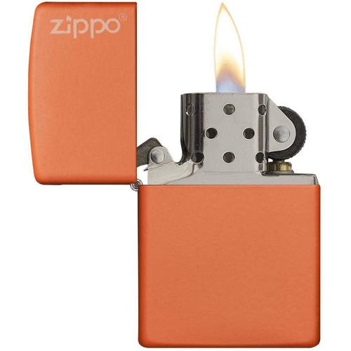  ZIPPO 200베이스 레귤러 사이즈 매트 시리즈 오렌지 231ZL