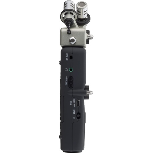  ZOOM 마이크 캡슐 교환 대응 최대 4트랙 동시 녹음 지원 리니어 PCM/IC 핸디 레코더