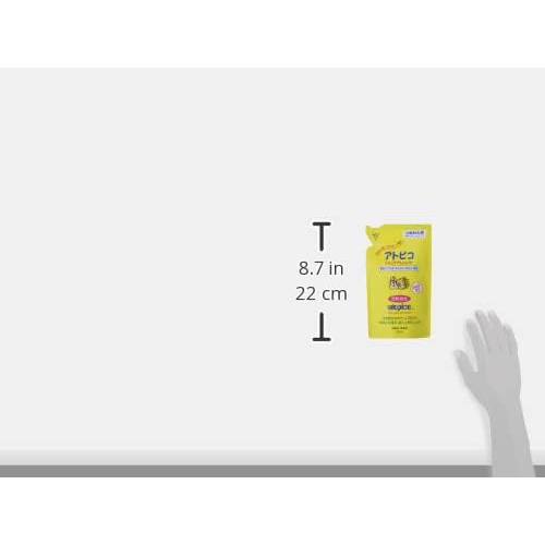  Atopico 스킨케어 샴푸 리필용 350ml×2개 전신용 민감건성피부 정제 동백유 배합