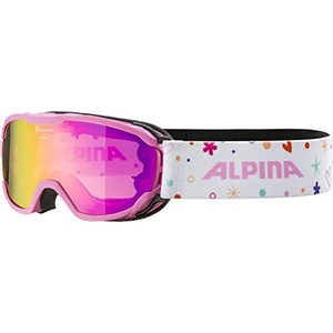 알피나(Alpina) ALPINA (알피나) 어린이용 스키 스노 보드 고글 미러 렌즈 습기 방지 더블 렌즈 PHEOS JR HM