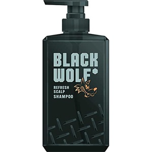 BLACK WOLF 리프레시 스칼프 샴푸 380mL 허브 성분 함유