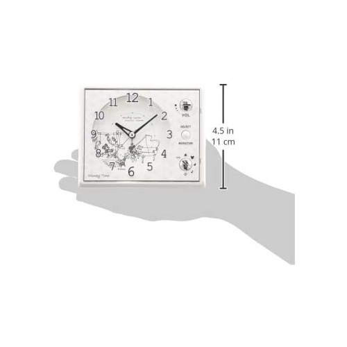  Seiko Clock HOME 알람시계 미키 미니마우스 아날로그 멀티 사운드 FD478W 