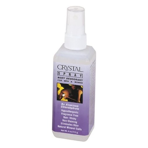  Crystal Body Deodorant 스프레이 118ml 천연 미네랄염 전신케어