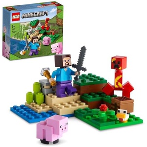 LEGO 마인크래프트 클리퍼와의 대결 21177 장난감 블록 