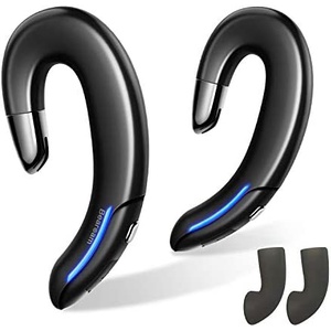 Bearoam 귀걸이식 Bluetooth5.1 이어폰 노이즈 캔슬린 Hi Fi 고음질 자동 페어링