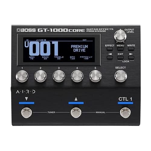  BOSS GT 1000CORE 기타/베이스 이펙트 프로세서