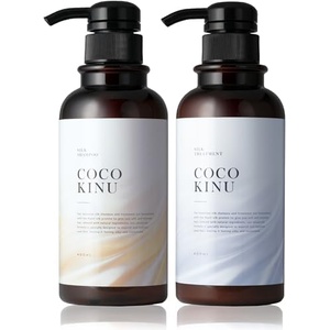 COCO KINU 실크 샴푸 & 트리트먼트 각400ml 세트