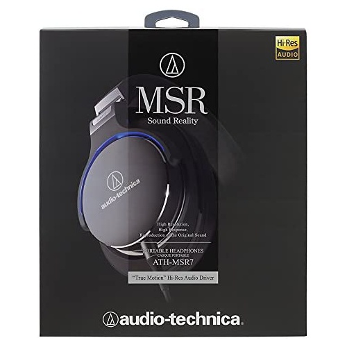  Audio Technica 밀폐형 휴대용 헤드폰 하이레조 음원 지원 ATH/MSR7