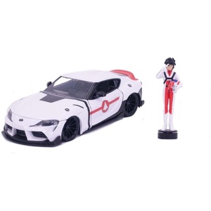 jada toys Robotech 1:24 2020 Toyota Supra Diecast Car & 2.75 Rick Hunter Figure