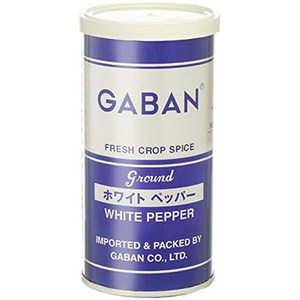 GABAN 화이트 페퍼 파우더 80g 2병 향신료 가루
