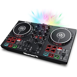 Numark DJ 컨트롤러 LED 라이트 탑재 초보자용 Party Mix II