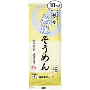 무염 소면 200g 10세트 일본 국수 