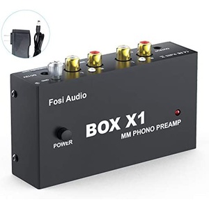 Fosi Audio BOX X1 포노 프리앰프 MM포탭 