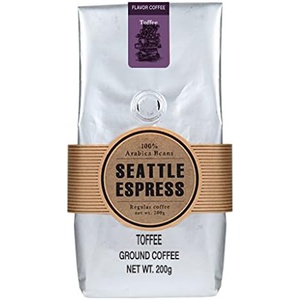 Seattle Espress Flavor Coffee Toffee Ground 커피 가루 200g 시