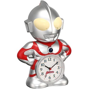 Seiko Clock HOME 울트라맨 탁상 알람 시계 아날로그 JF336A 23.7×16.7×12cm
