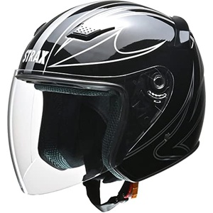 LEAD 오토바이 헬멧 제트 STRAX MSJ 9 M 머리 둘레 57/58cm 미만