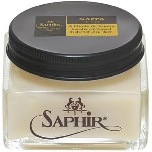SaphirNoir 가죽 제품 오염 제거 수분 공급 컨디셔너 레노베이터 크림 75ml 