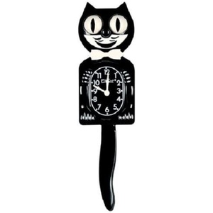 Kit Cat Klock 벽시계 시계 벽월 클럭 귀여운 고양이 디자인